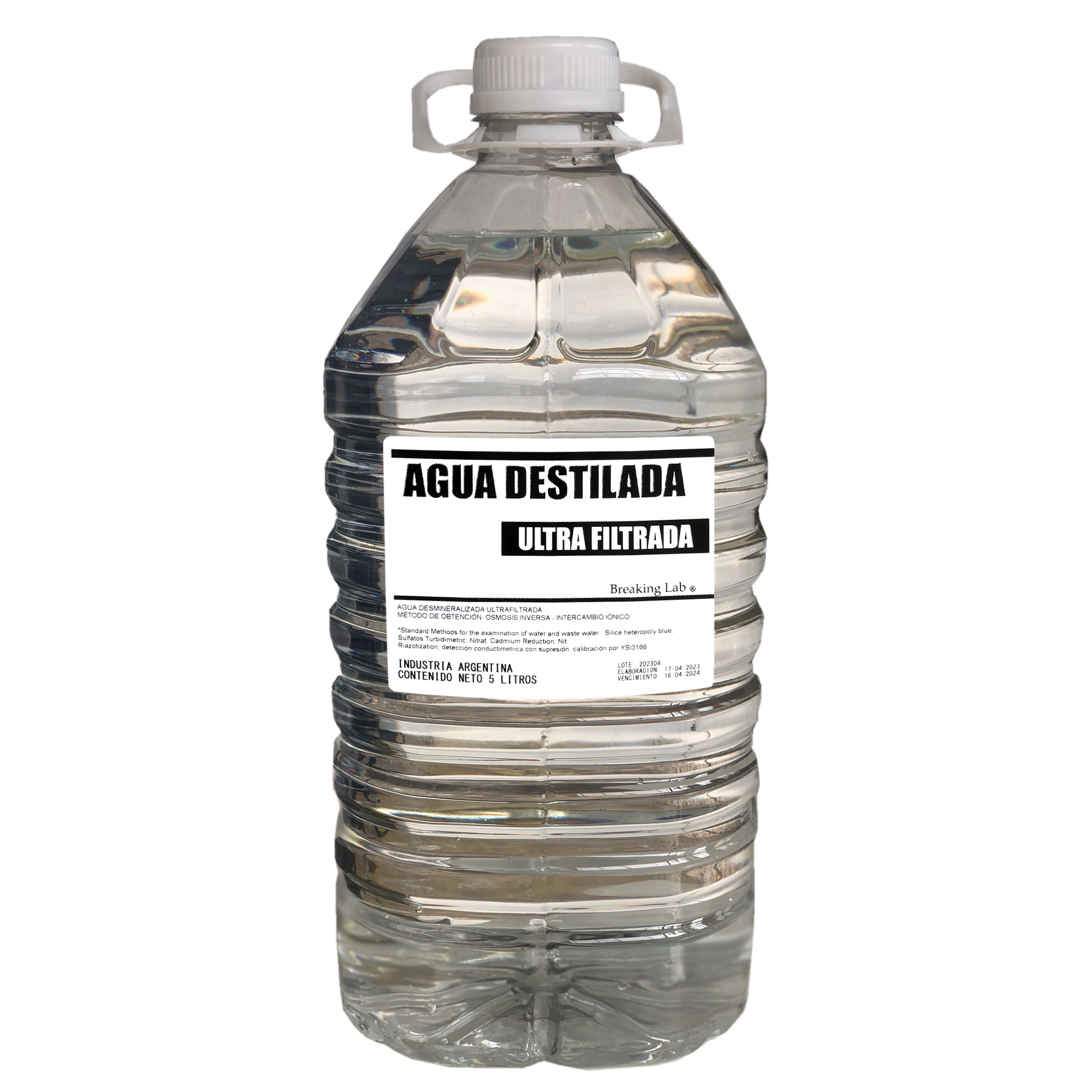 Agua destilada (5l)